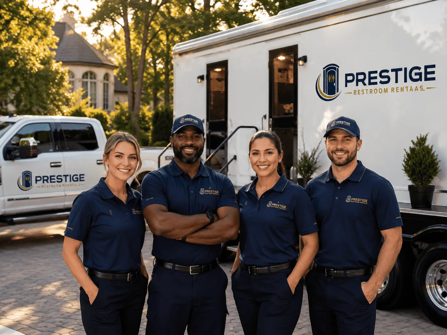 Trusted Luxury Portable Restrooms company in Waka, TX
